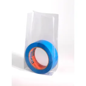 30" x 26" x 60" x 1.5 mil Clear Eco-Manufactured Plastic Side-Gusseted Bags (Case of 100)