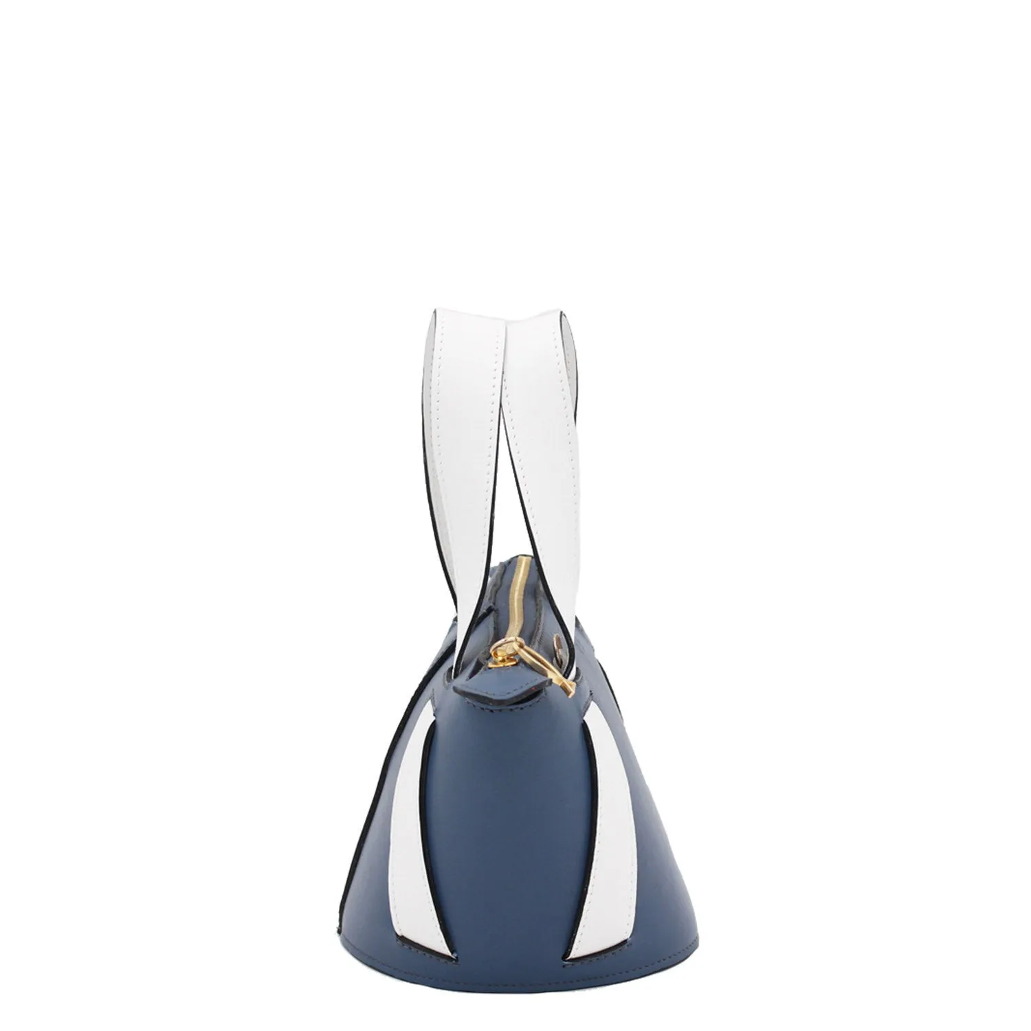 Aegean Blue White | Bucket Bag