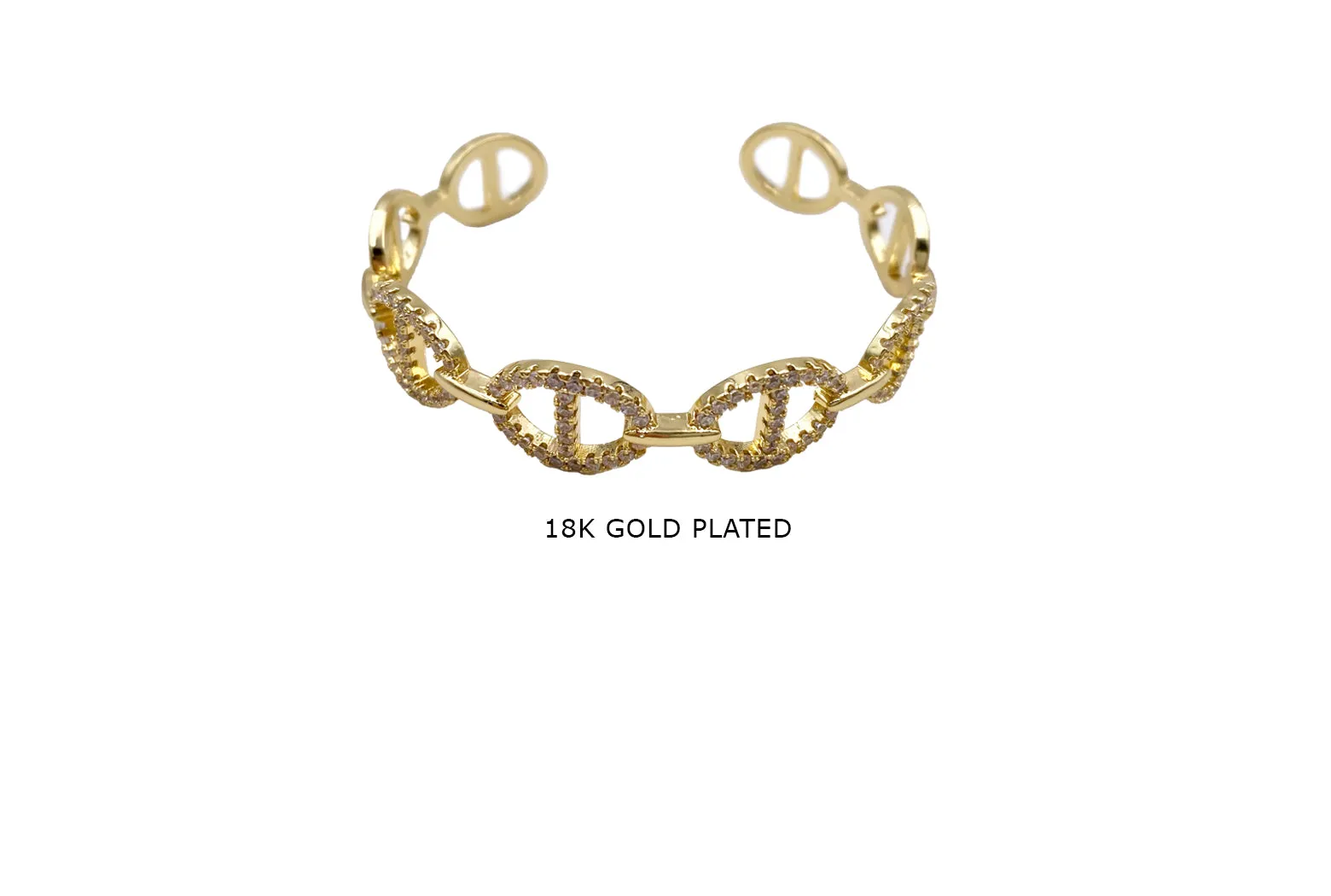 BB2005 Cubic Zirconia Mariner Bracelet