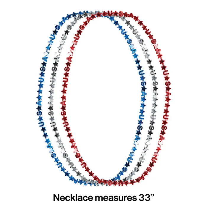 Bulk USA Necklaces (36 per Case)