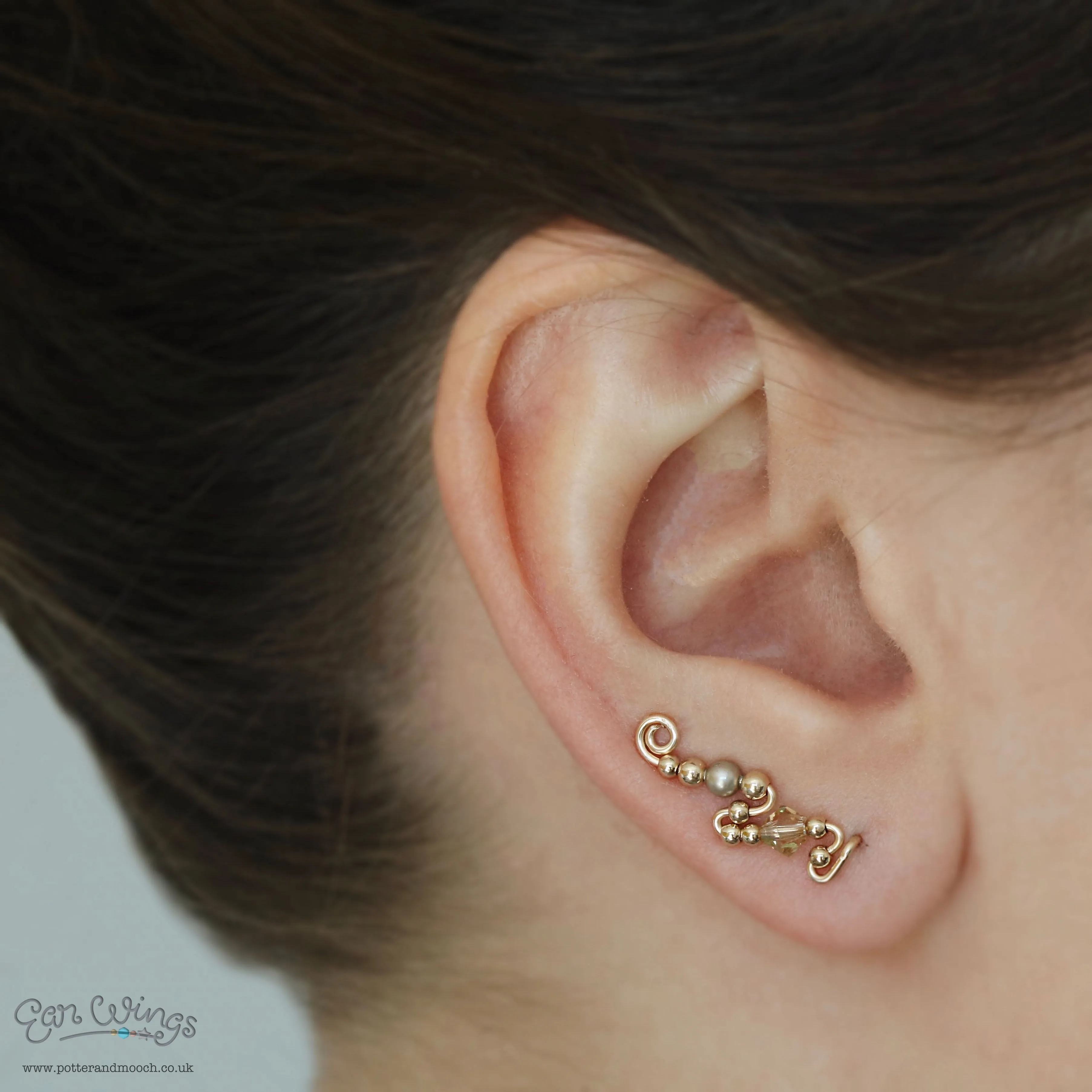 Ear Wings Joy 14ct Yellow Gold