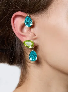 ELIE SAAB Crystal Ear Cuffs