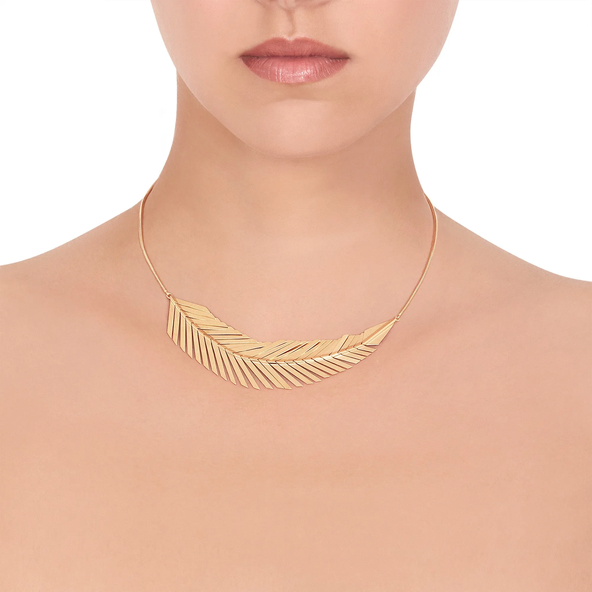 FEATHER Necklace Large