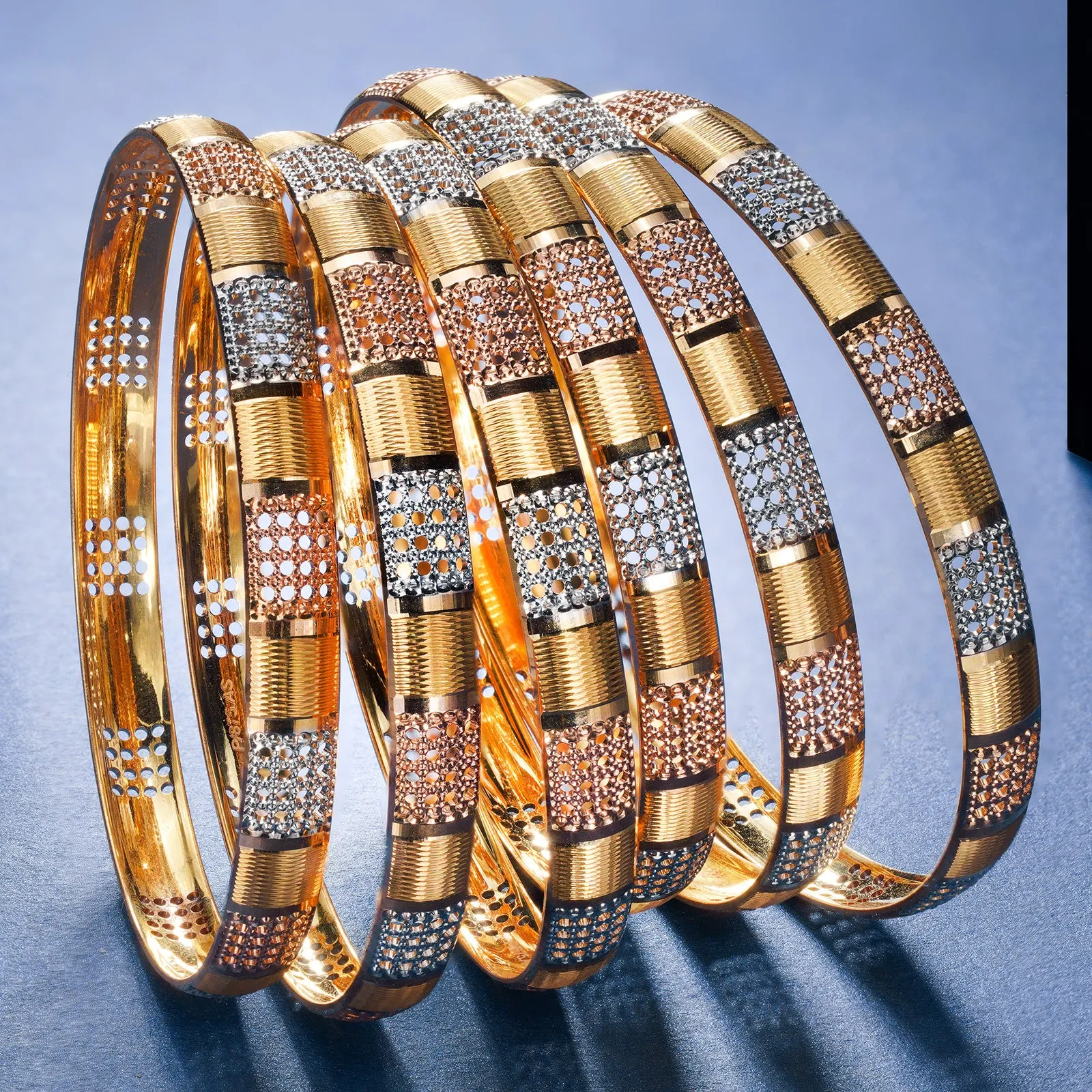 Gold Bangles - B213646