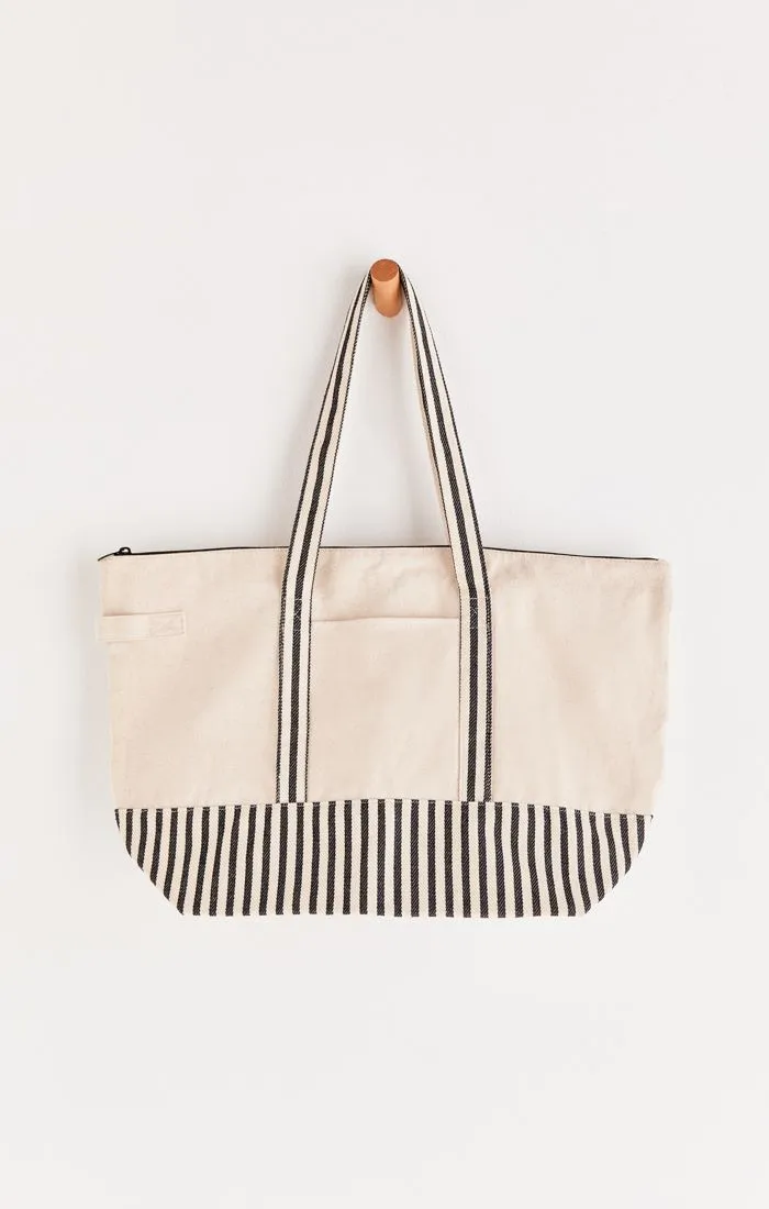 On The Go Stripe Tote
