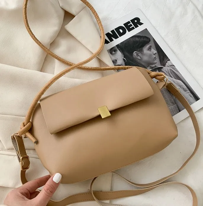 PB65 Beige Shoulder Bag