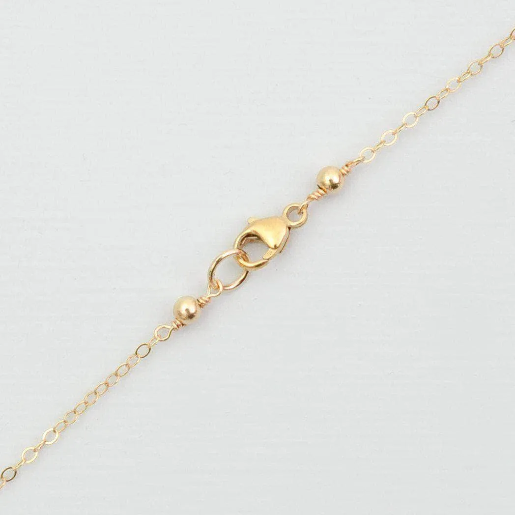 Pearl drop wedding necklace- 'Hermione'