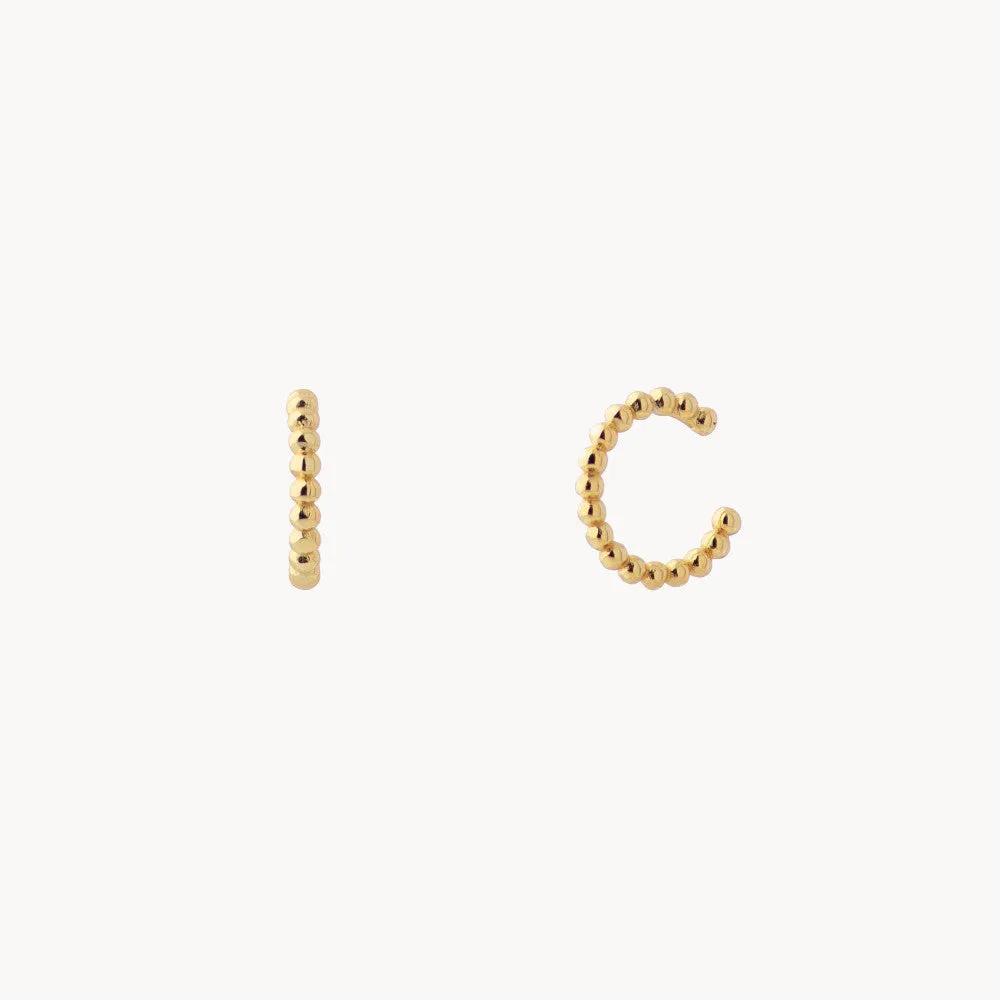 PENDIENTE EAR CUFF SCARLET