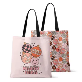 Personalized Christmas Tote Bags | Ornaments