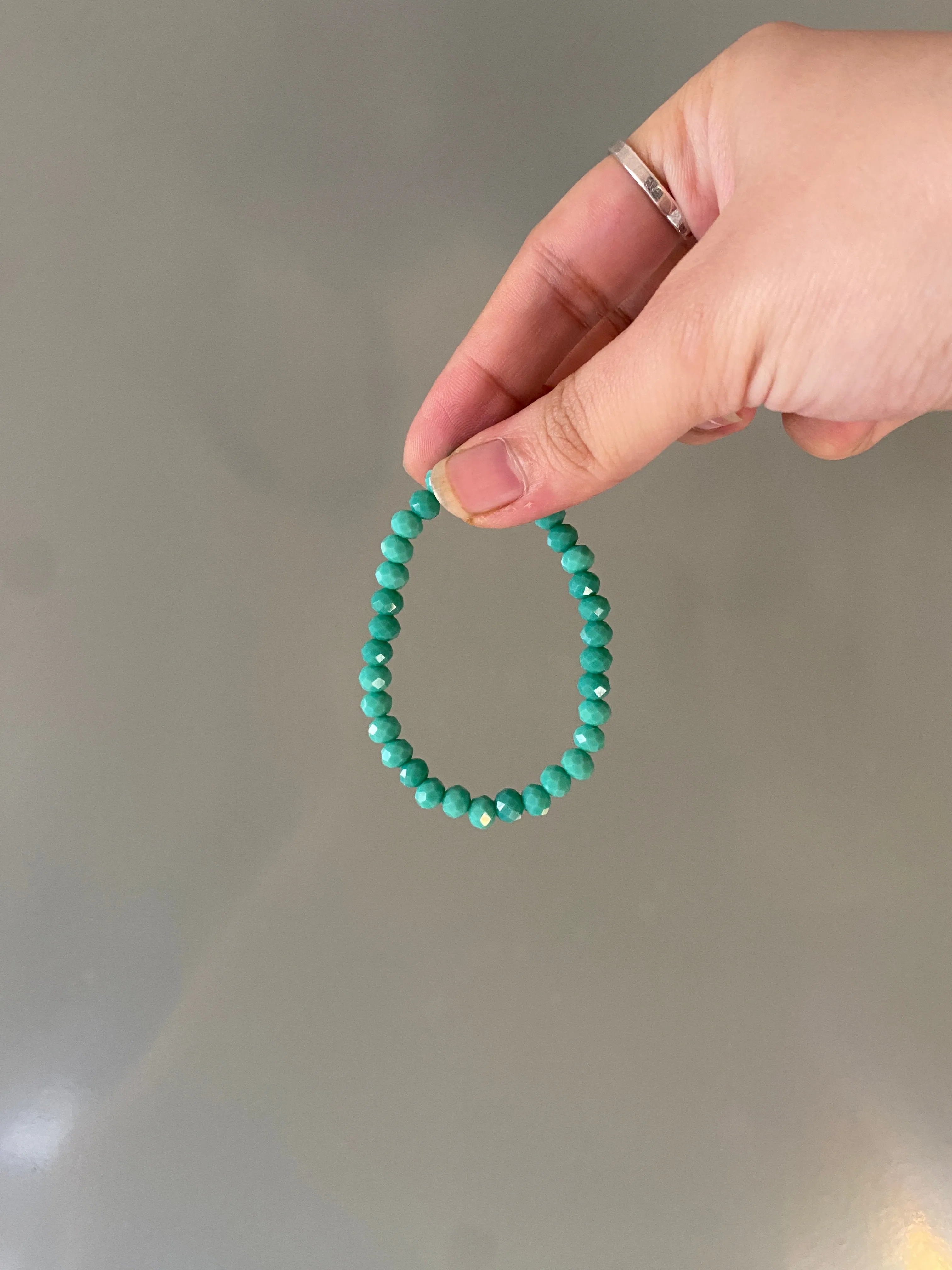 PLAIN CRYSTAL BRACELETS