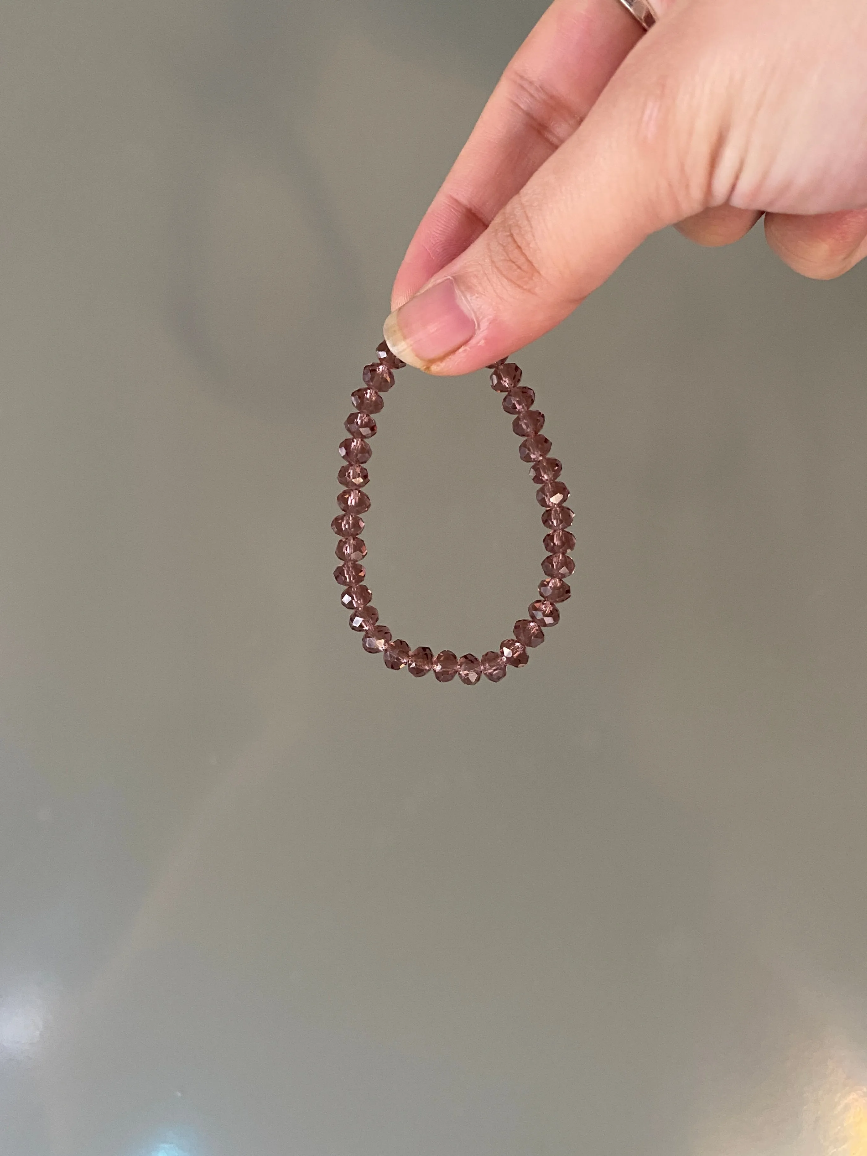 PLAIN CRYSTAL BRACELETS