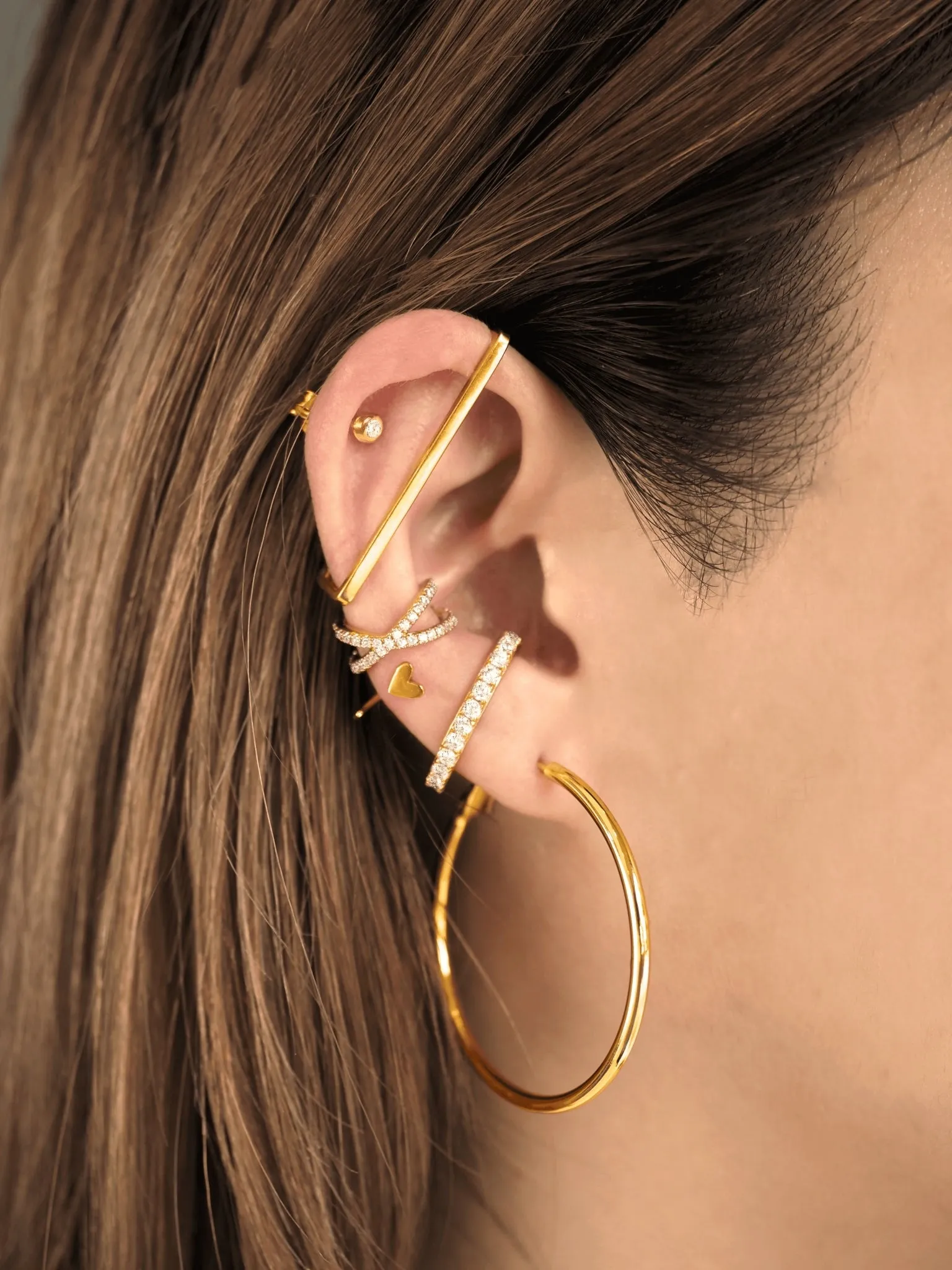 Plain Industrial Ear Cuff