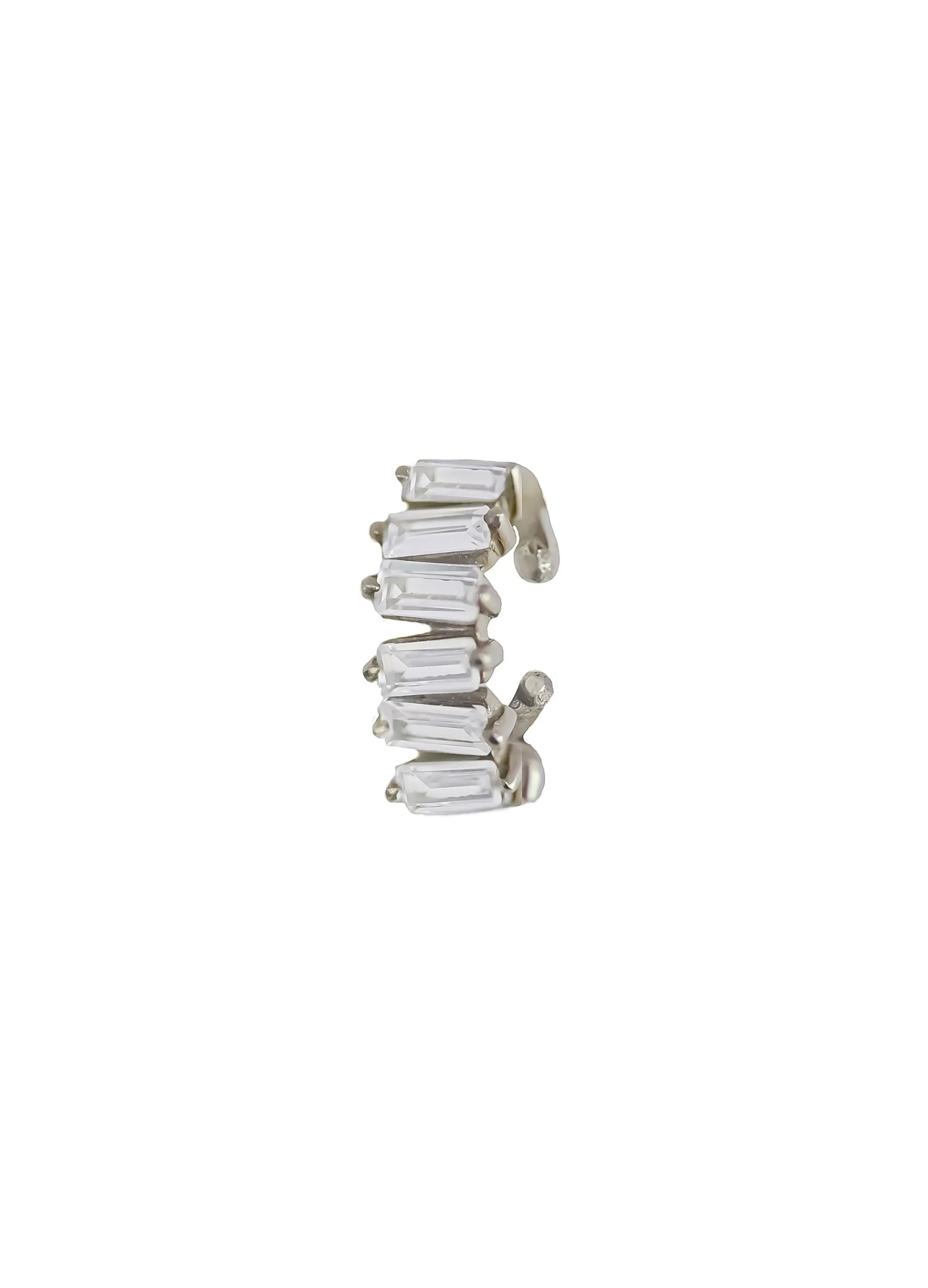 Silver Pequeno Ear Cuffs