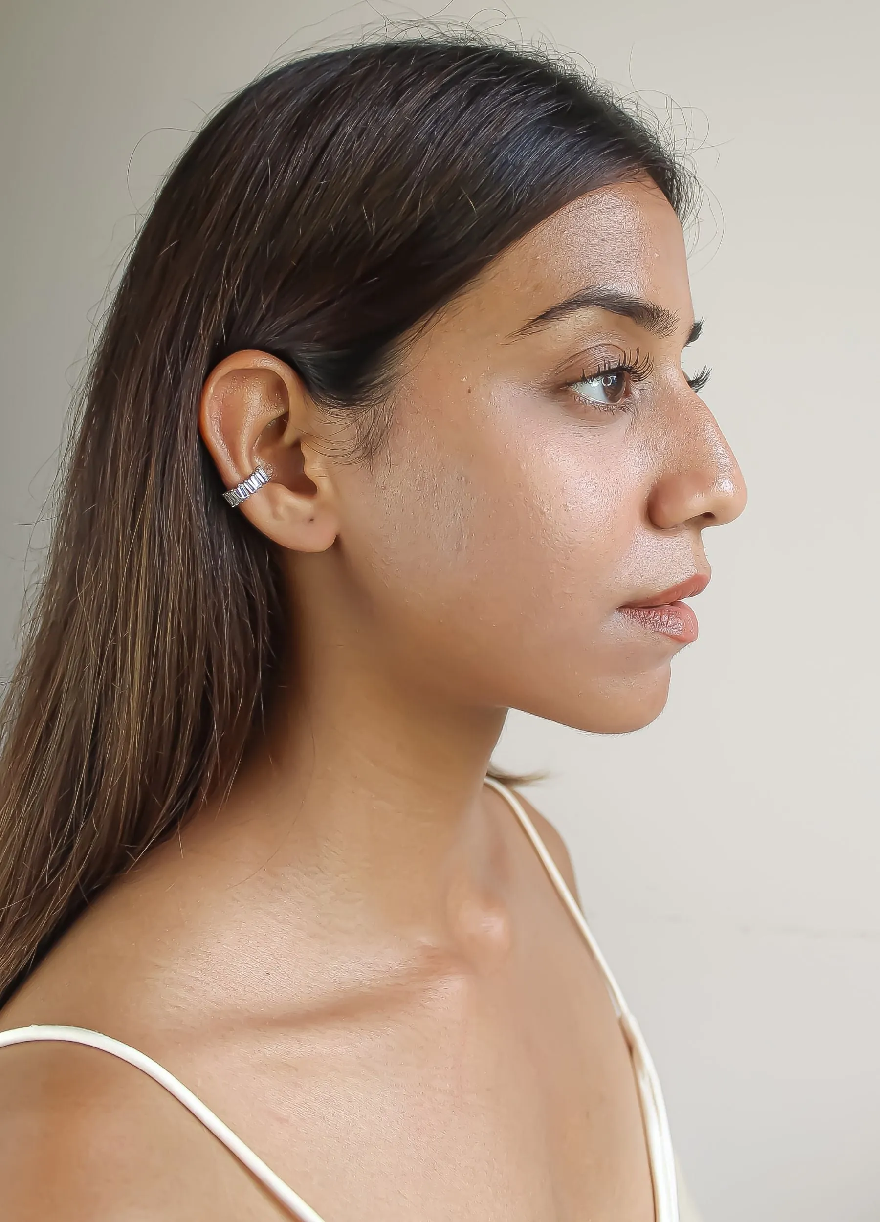 Silver Pequeno Ear Cuffs