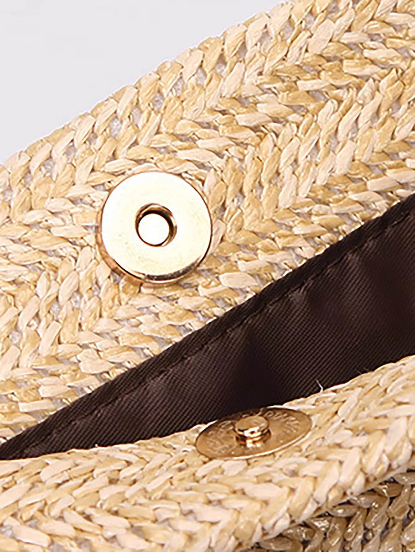 Tassel Decor Straw Bag