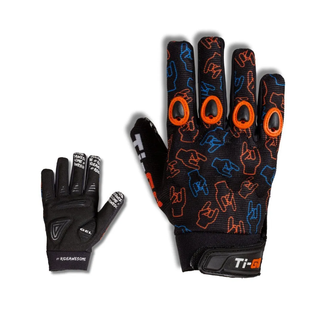 Ti-GO Kids MTB Gloves